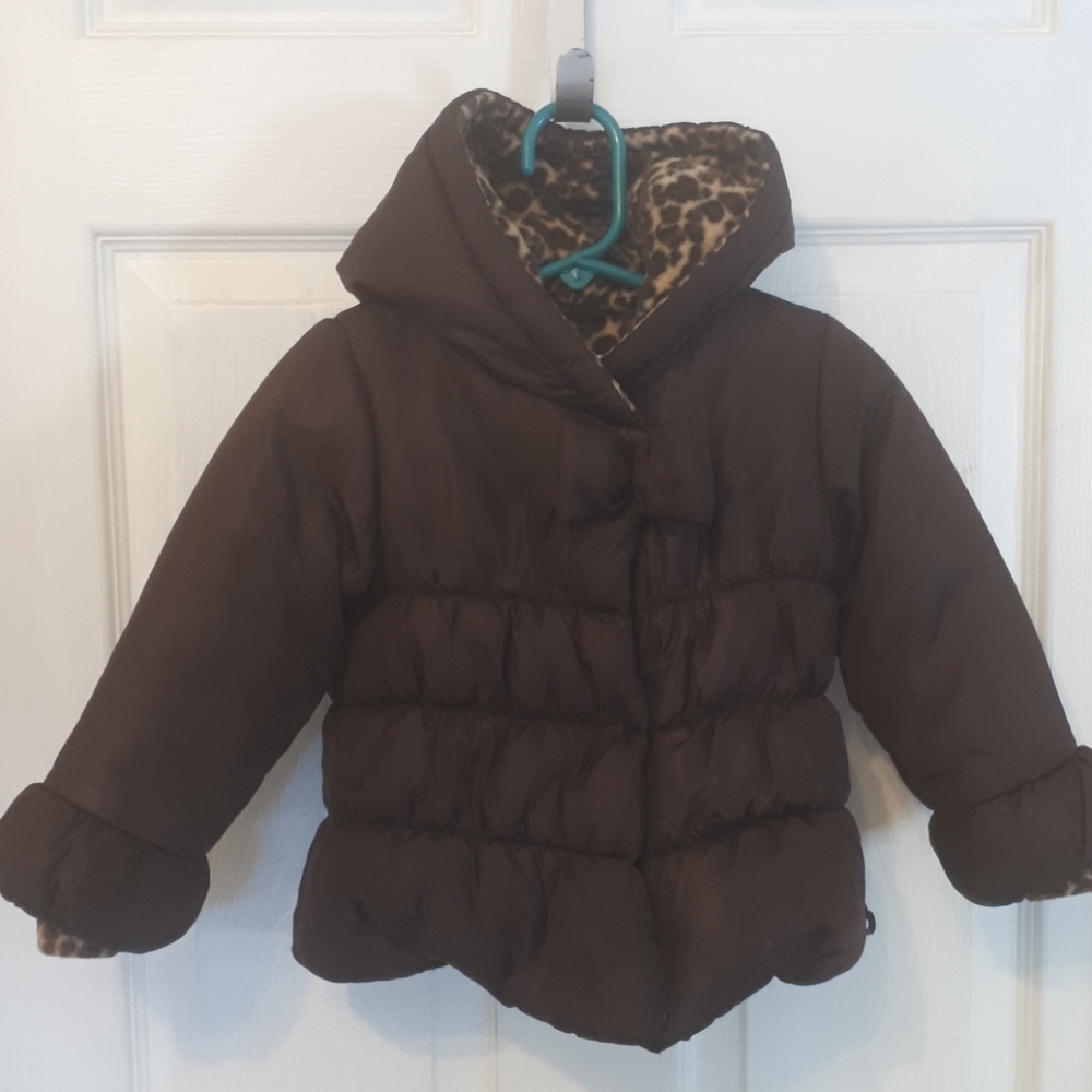 BABY GIRLS ROTHSCHILD HOODED PUFFER JACKET
